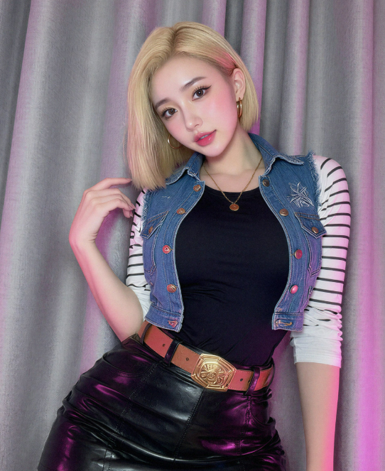 Đứng hình trước nhan sắc Android 18 đời thực: Đẹp thế này Krillin không đổ mới lạ- Ảnh 1.