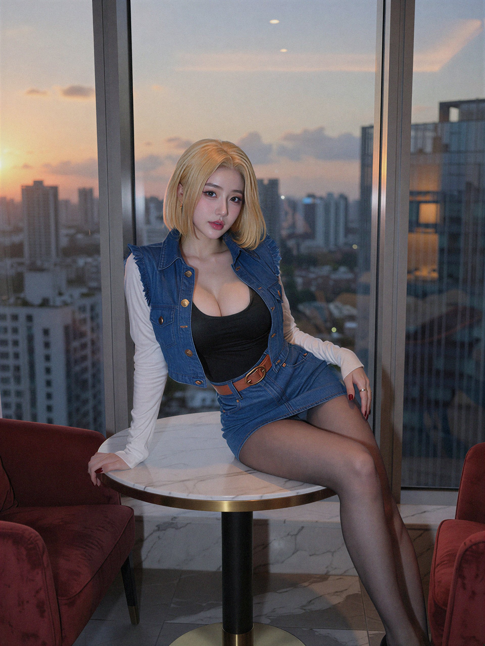 Đứng hình trước nhan sắc Android 18 đời thực: Đẹp thế này Krillin không đổ mới lạ- Ảnh 2.