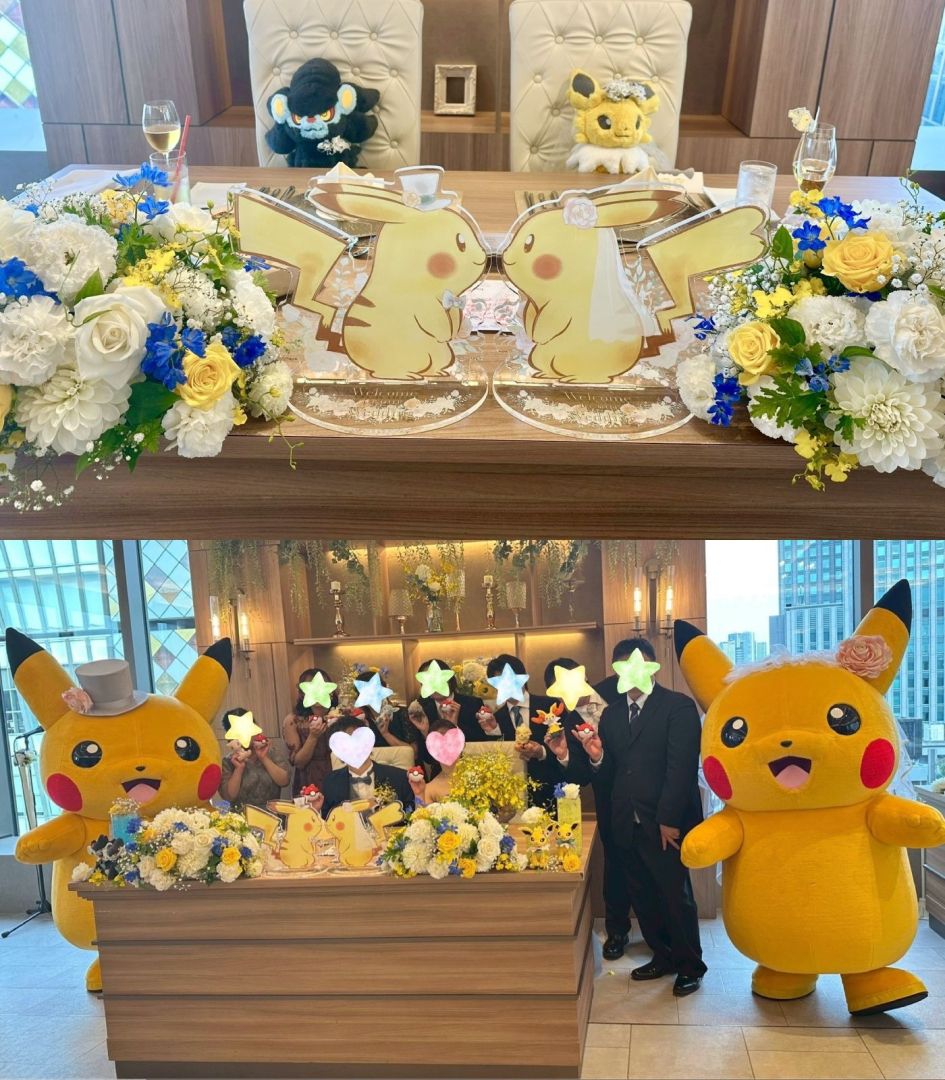 Cặp đôi Nhật Bản gây sốt với đám cưới phong cách Pokémon "độc nhất vô nhị"- Ảnh 3.