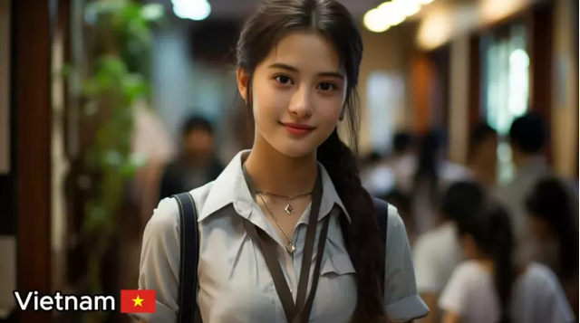 Nhờ AI tái hiện “nữ sinh xinh đẹp nhất thế giới” theo từng quốc gia, CĐM trầm trồ với nhan sắc ấn tượng- Ảnh 5.