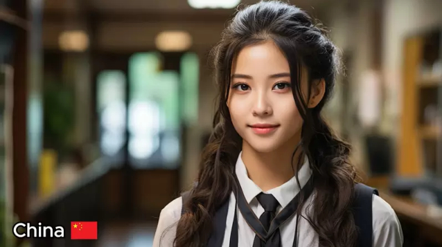 Nhờ AI tái hiện “nữ sinh xinh đẹp nhất thế giới” theo từng quốc gia, CĐM trầm trồ với nhan sắc ấn tượng- Ảnh 8.