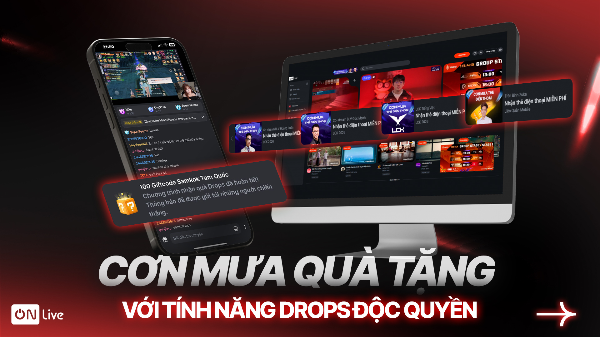 Hàng nghìn khán giả LCK săn "mưa" thẻ điện thoại và áo đấu trên ON Live phiên bản mới- Ảnh 4.