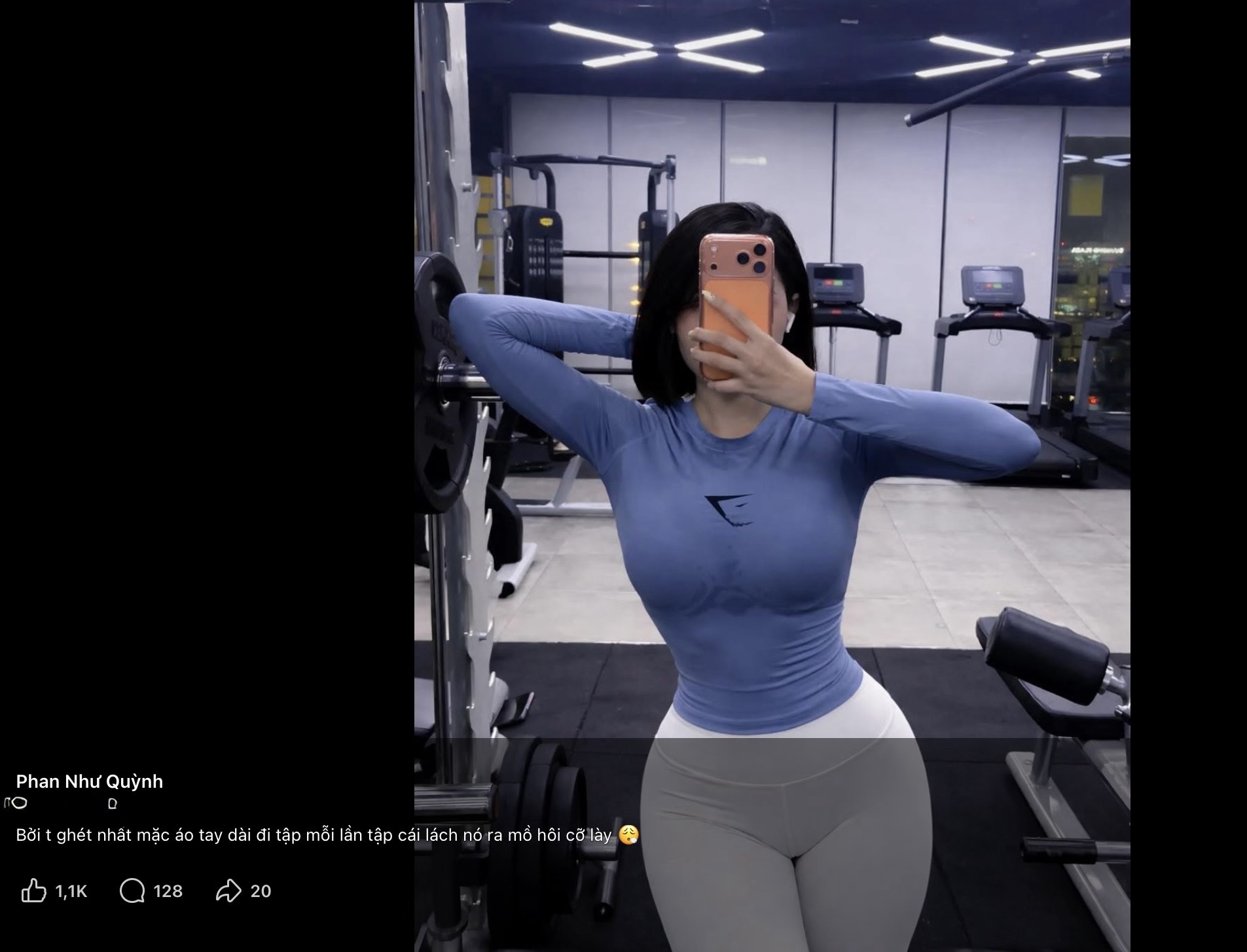 Nữ gymer hé lộ chuyện "khó nói", bảo sao ghét diện đồ kín- Ảnh 1.