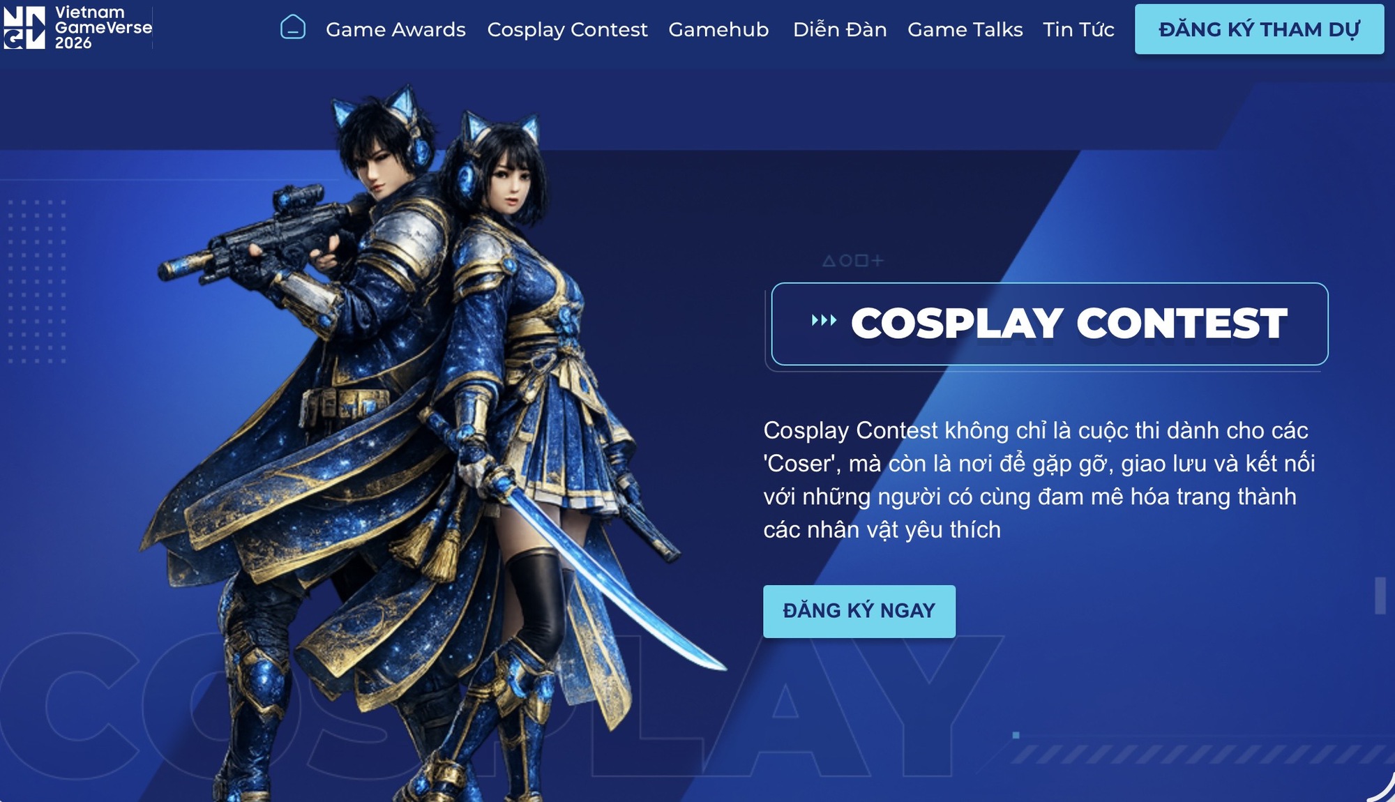 Vietnam GameVerse 2026 đem đến tin vui với cộng đồng Cosplay, điểm hẹn không thể bỏ lỡ!- Ảnh 1.