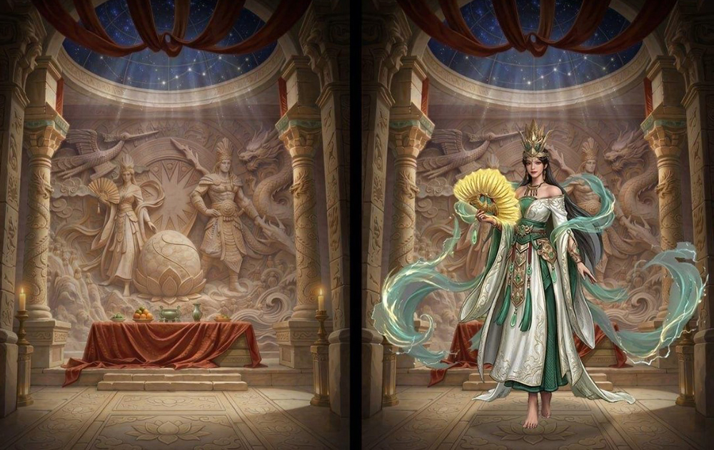 Siêu phẩm Bloodline: Dòng Máu Anh Hùng khiến game thủ Việt tự hào khi đưa Lạc Long Quân và Âu Cơ vào game- Ảnh 2.