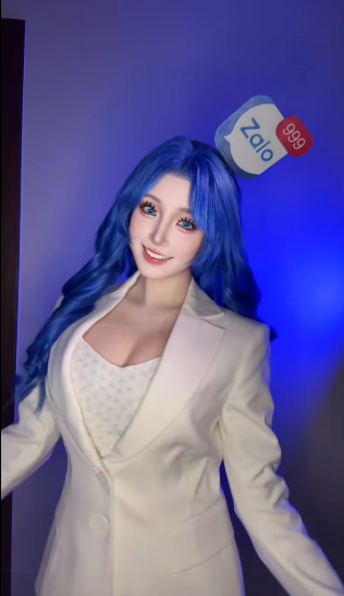 Biến hình thành... "Zalo", nữ coser khiến người xem choáng với ý tưởng "độc lạ"- Ảnh 5.