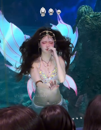 Chỉ 1 giây "lên hình", nàng tiên cá này khiến CDM phải ngây ngất với nhan sắc như bước ra từ truyện cổ tích- Ảnh 1.