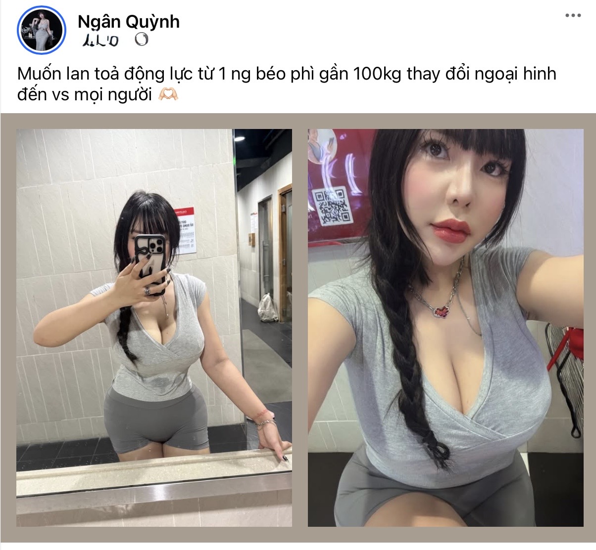 Cận cảnh vóc dáng của nữ gymer sở hữu hai số đo trên 1 mét- Ảnh 1.