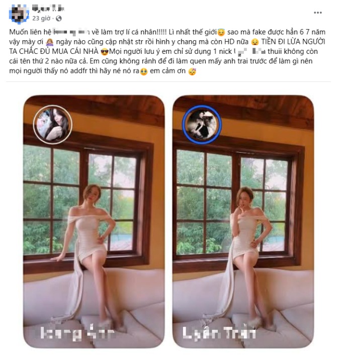 Gặp kiếp nạn bị "fake ảnh", hot girl tuyên bố một nước đi không tưởng, khiến CDM "cười ra nước mắt"- Ảnh 3. Gặp kiếp nạn bị "fake ảnh", hot girl tuyên bố một nước đi không tưởng, khiến CDM "cười ra nước mắt"- Ảnh 3.