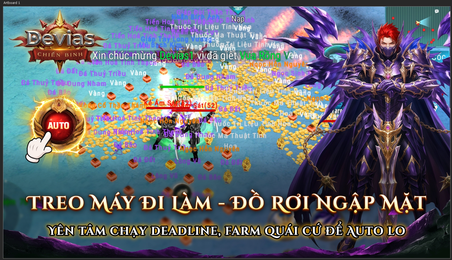 Tựa game MU thế hệ mới: Định nghĩa lại dòng MMORPG - "Click là mạnh", không cần cày cuốc, PK vẫn đỉnh cao- Ảnh 3.