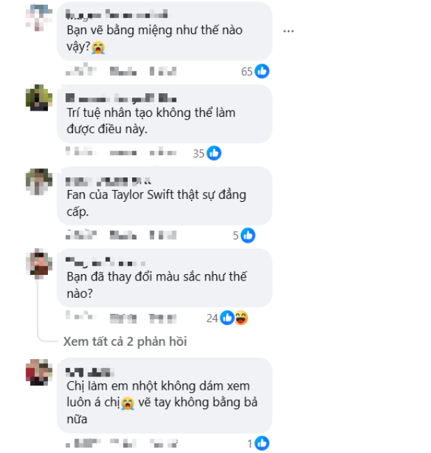 Trổ tài "họa mặt" bằng... miệng, cô gái khiến người xem ngỡ ngàng vì quá điệu nghệ- Ảnh 4.