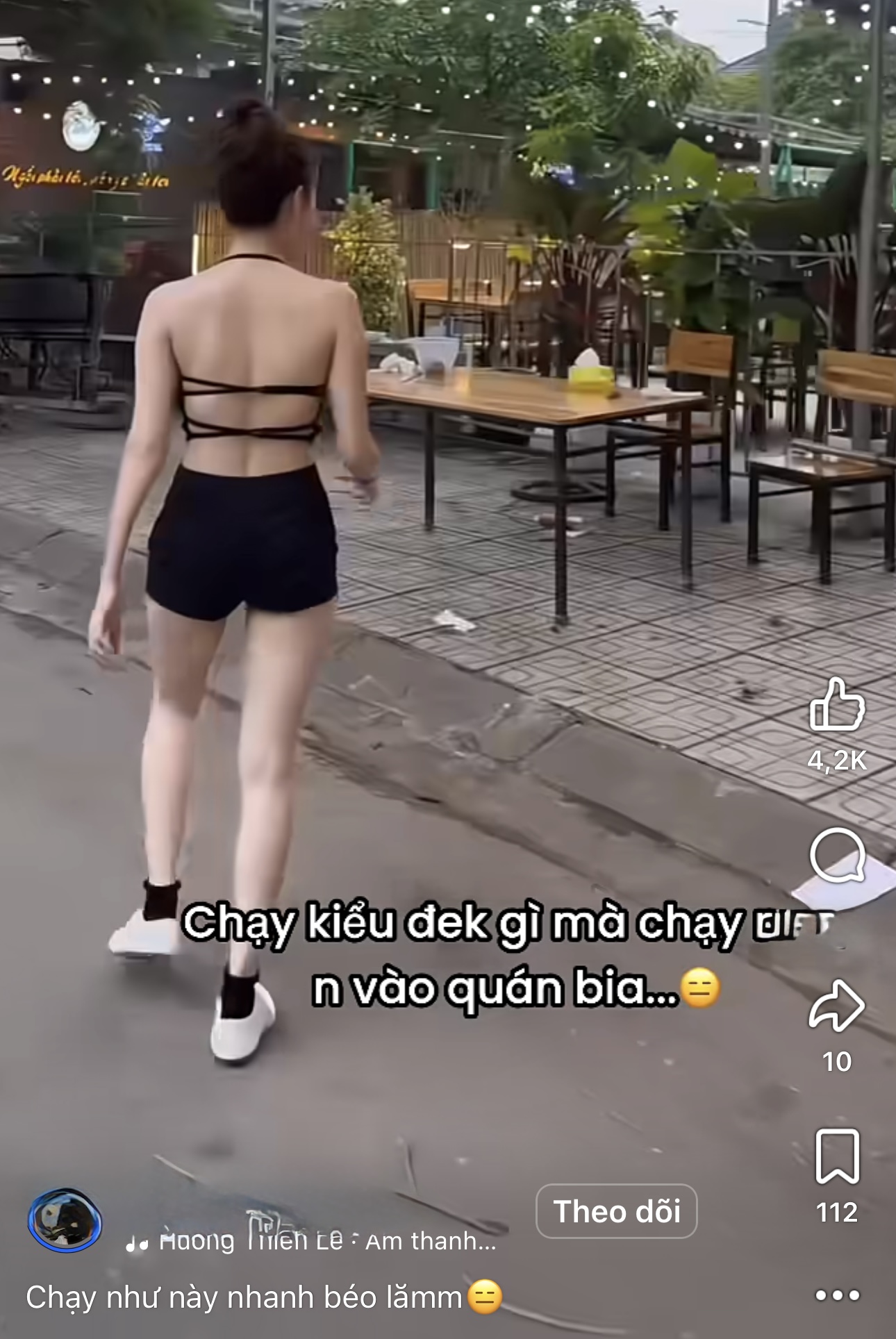 Bị chỉ trích vì thời trang chạy bộ hở bạo, cô gái trẻ không ngại "combat" tay đôi với cộng đồng mạng- Ảnh 1.