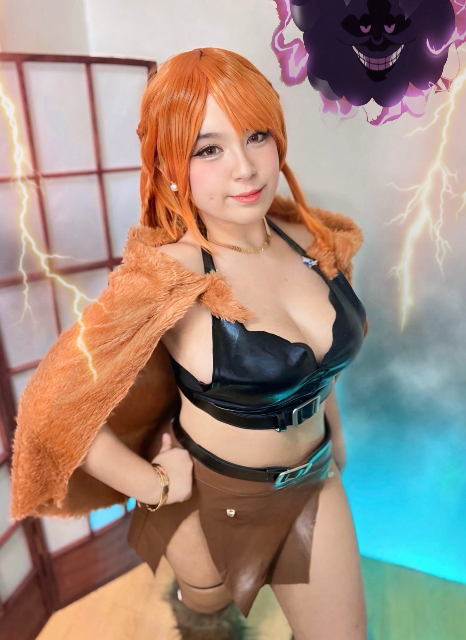 Tự làm cosplay vì quá mê Nami, nữ coser tái hiện hoàn hảo tạo hình Elbaf của hoa tiêu băng Mũ Rơm- Ảnh 2.
