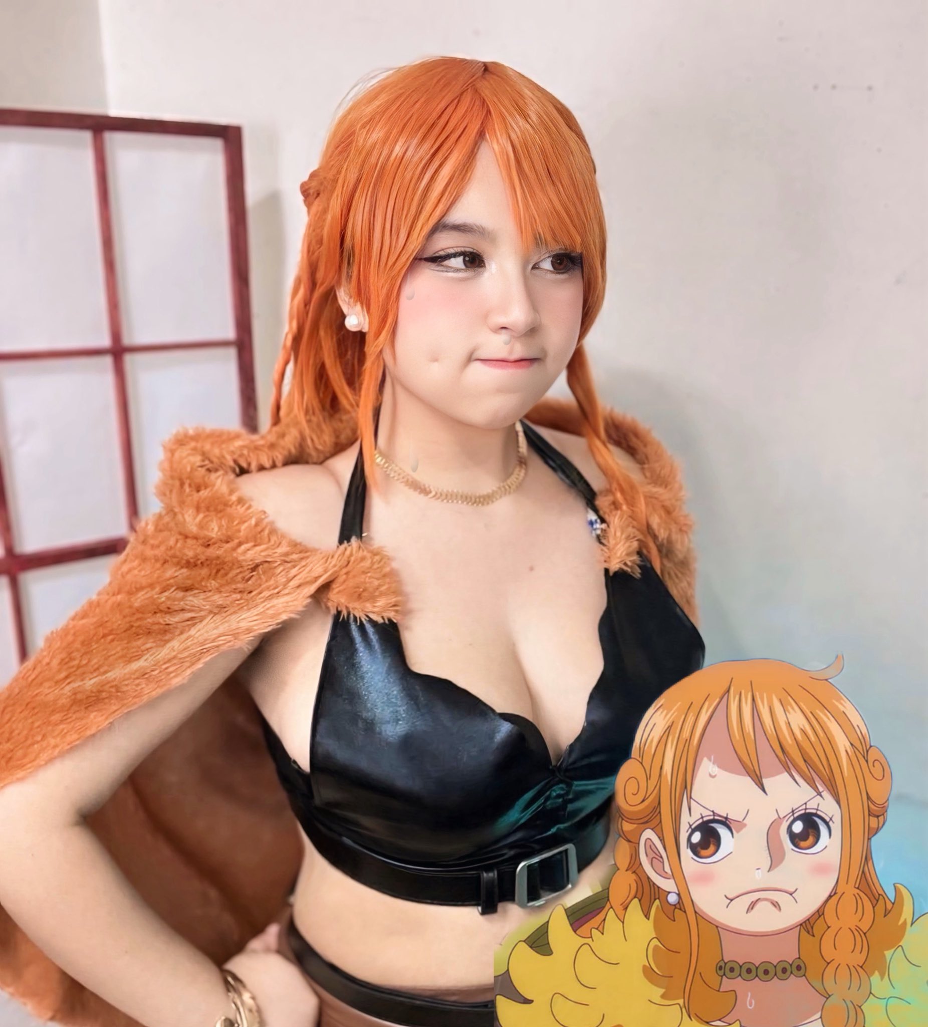 Tự làm cosplay vì quá mê Nami, nữ coser tái hiện hoàn hảo tạo hình Elbaf của hoa tiêu băng Mũ Rơm- Ảnh 3.