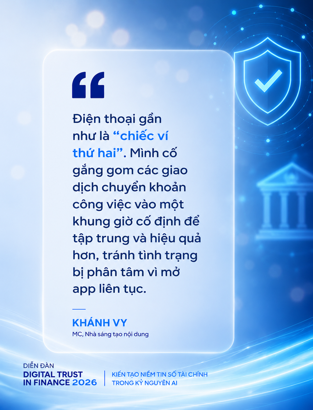 Khánh Vy: “AI có thể giúp quản lý tài chính nhanh hơn, nhưng an toàn vẫn phải là ưu tiên”- Ảnh 2.