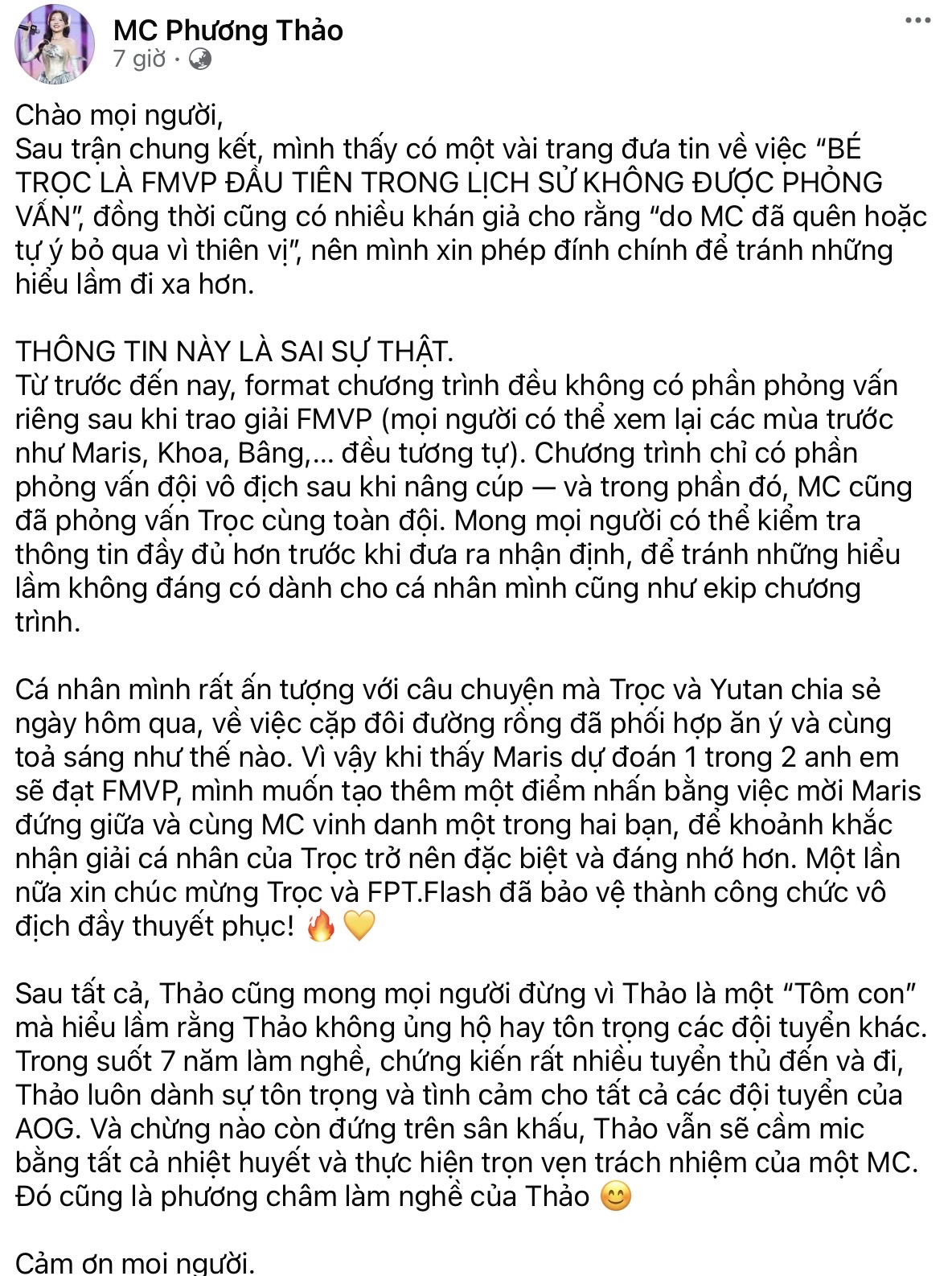 Chuyên nghiệp như Phương Thảo vẫn bị chỉ trích?- Ảnh 3.