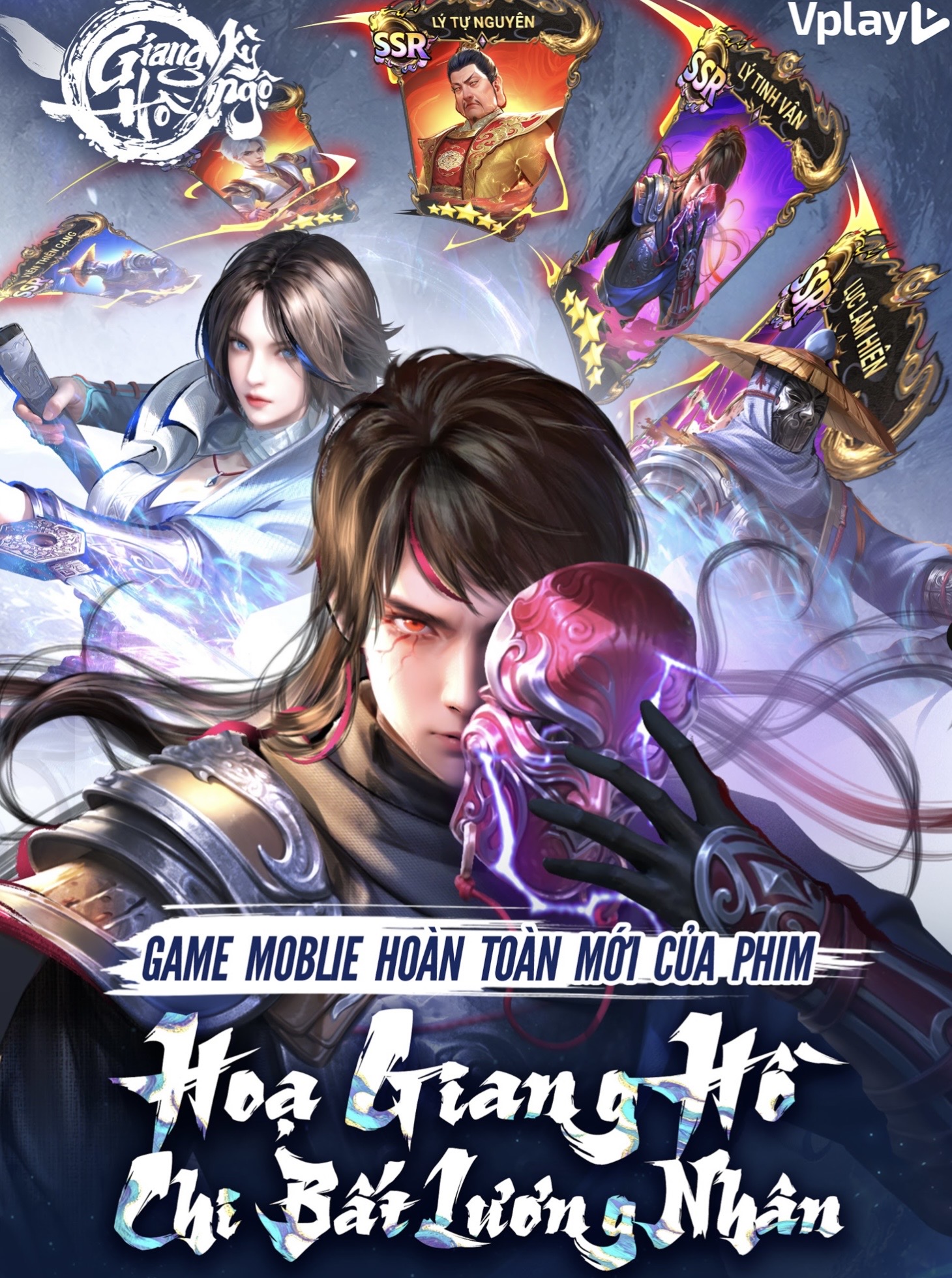 Giang Hồ Kỳ Ngộ - Vplay: Tuyệt tác card battle bất lương nhân chính thức ra mắt- Ảnh 1.
