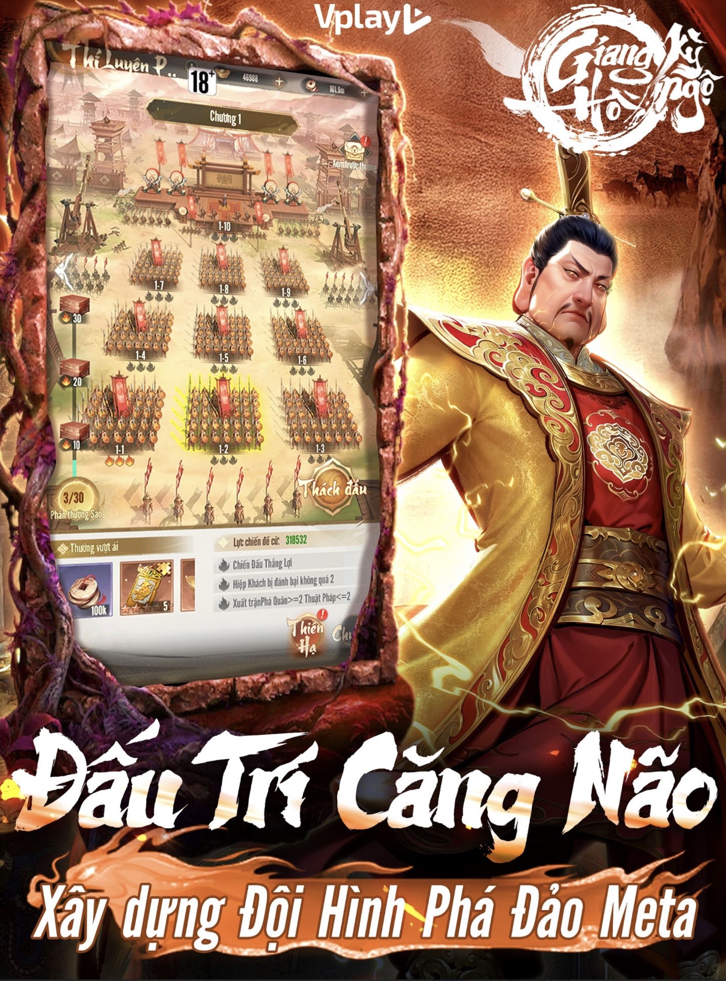 Giang Hồ Kỳ Ngộ - Vplay: Tuyệt tác card battle bất lương nhân chính thức ra mắt- Ảnh 6.
