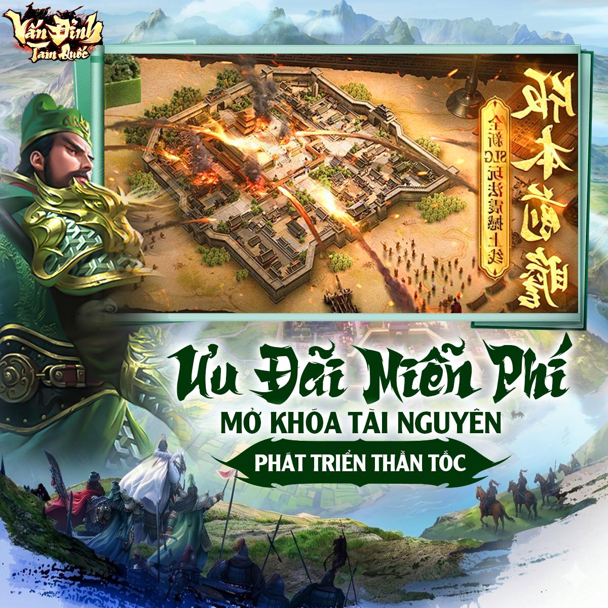 Vấn Đỉnh Tam Quốc ra mắt: Tặng Giftcode vô cùng hấp dẫn- Ảnh 4.