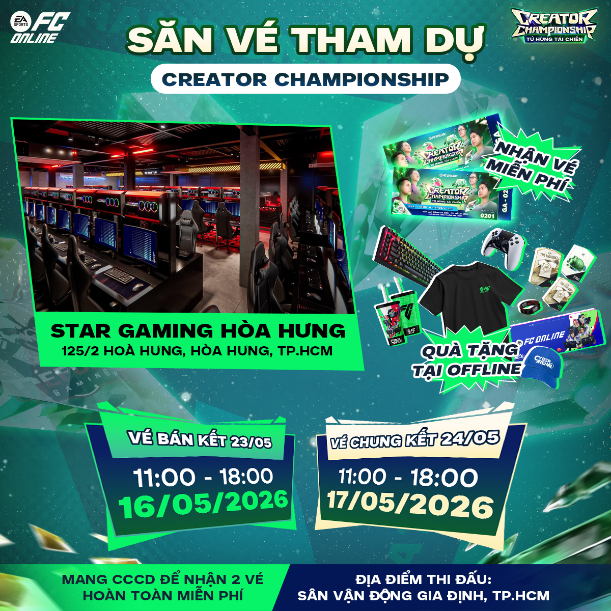 Refund Gaming, SBTC và Ngôi Sao Sân Cỏ nâng cấp lực lượng, sẵn sàng cạnh tranh ngôi vương của All Stars SG F.C tại FC Online Creator Championship - Tứ Hùng Tái Chiến- Ảnh 6.