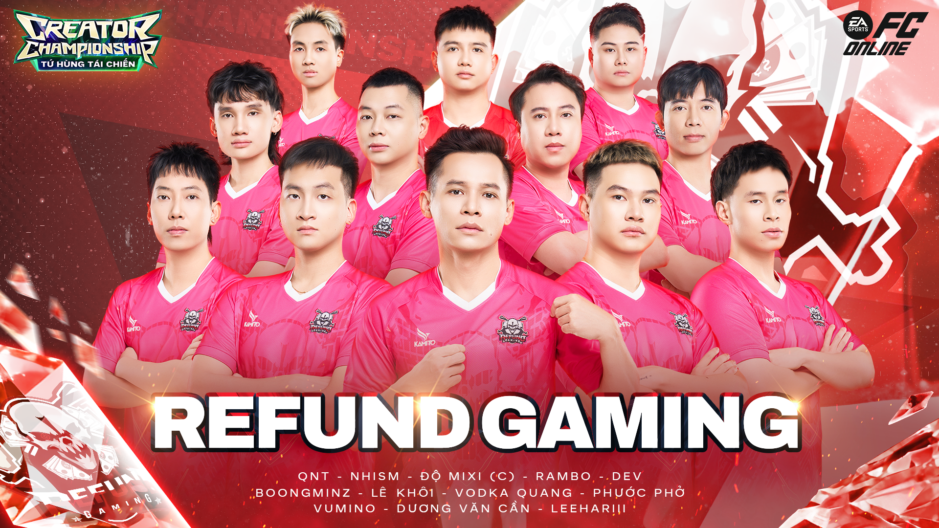 Refund Gaming, SBTC và Ngôi Sao Sân Cỏ nâng cấp lực lượng, sẵn sàng cạnh tranh ngôi vương của All Stars SG F.C tại FC Online Creator Championship - Tứ Hùng Tái Chiến- Ảnh 5.