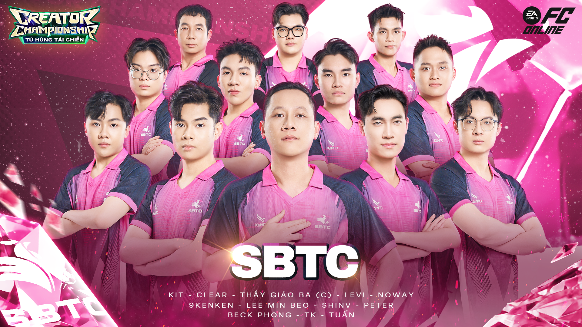 Refund Gaming, SBTC và Ngôi Sao Sân Cỏ nâng cấp lực lượng, sẵn sàng cạnh tranh ngôi vương của All Stars SG F.C tại FC Online Creator Championship - Tứ Hùng Tái Chiến- Ảnh 3.