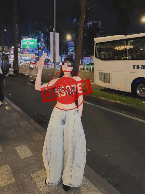 Ăn mặc hở hang giữa phố đông người, hot girl lập tức nhận vô số chỉ trích- Ảnh 4.