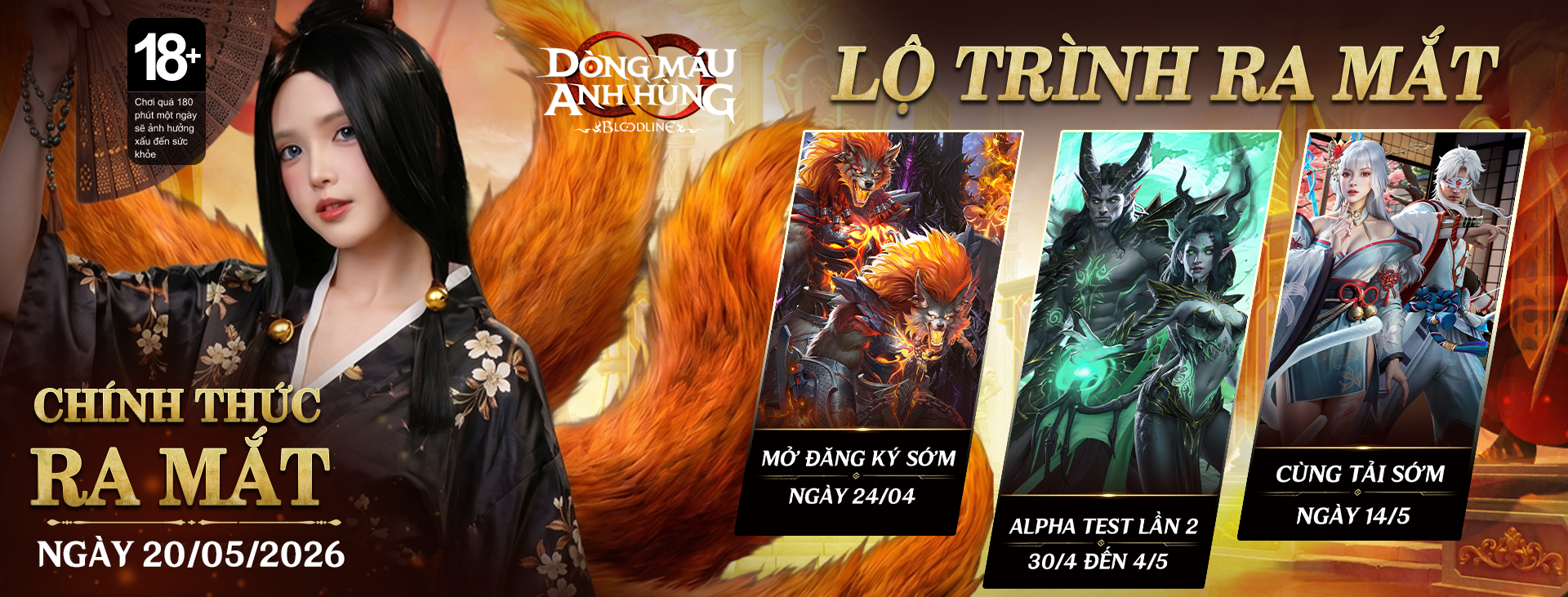 Game Bloodline: Dòng Máu Anh Hùng chính thức ra mắt với hàng tá sự kiện khủng được triển khai- Ảnh 1.