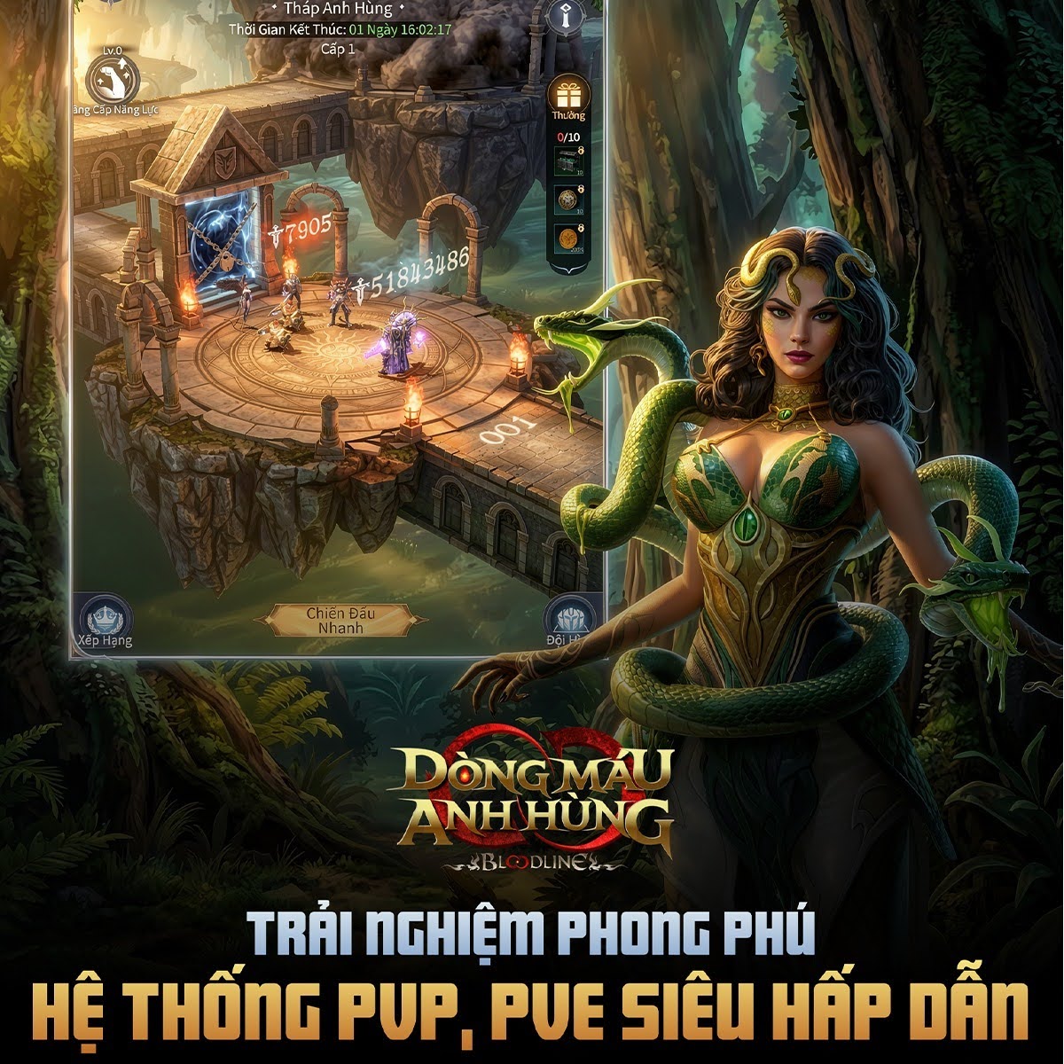 Game Bloodline: Dòng Máu Anh Hùng chính thức ra mắt với hàng tá sự kiện khủng được triển khai- Ảnh 2.