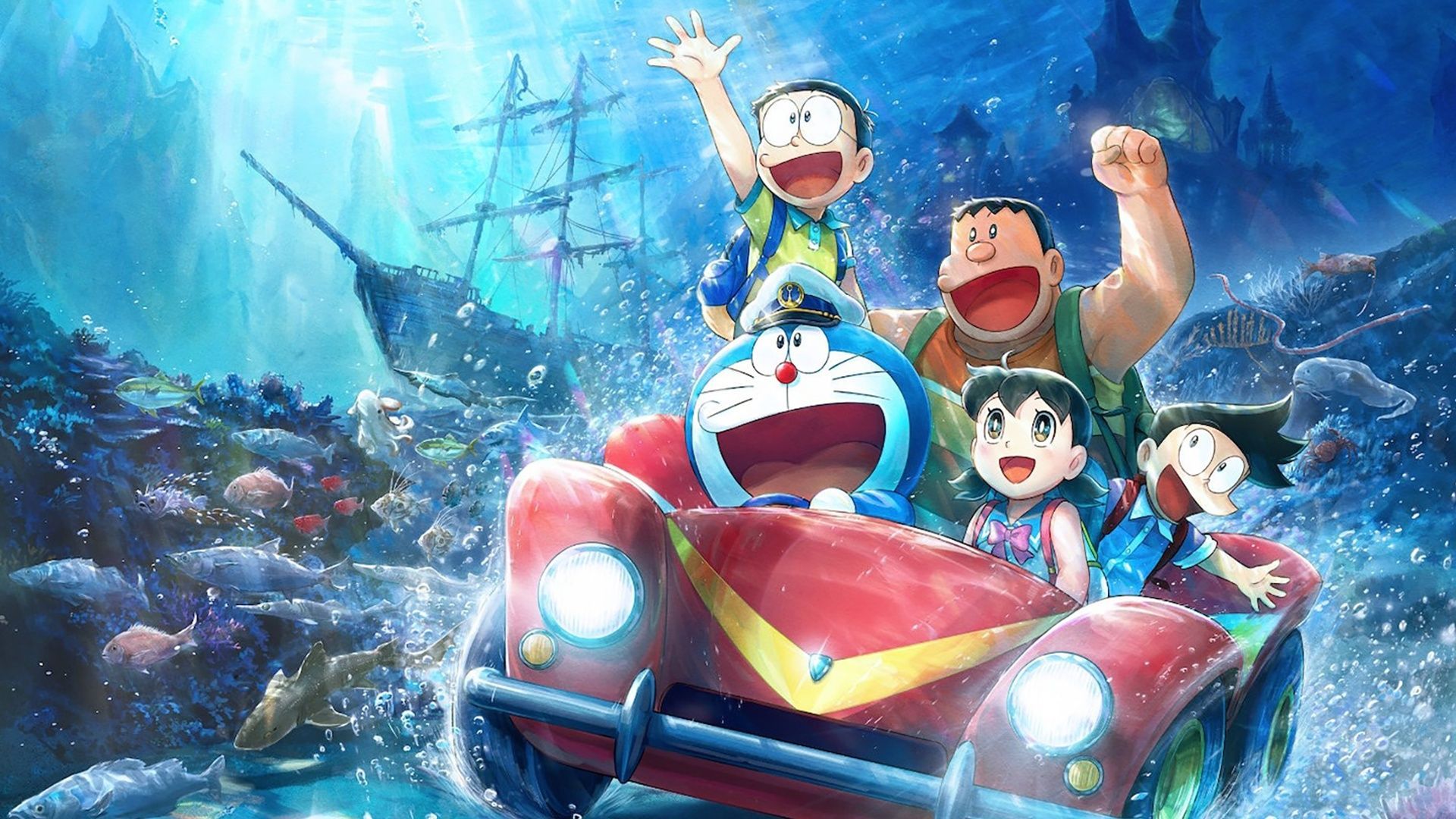 "Doraemon: Nobita và lâu đài dưới đáy biển" trở lại rạp với phiên bản remake siêu hoành tráng sau 40 năm- Ảnh 1.