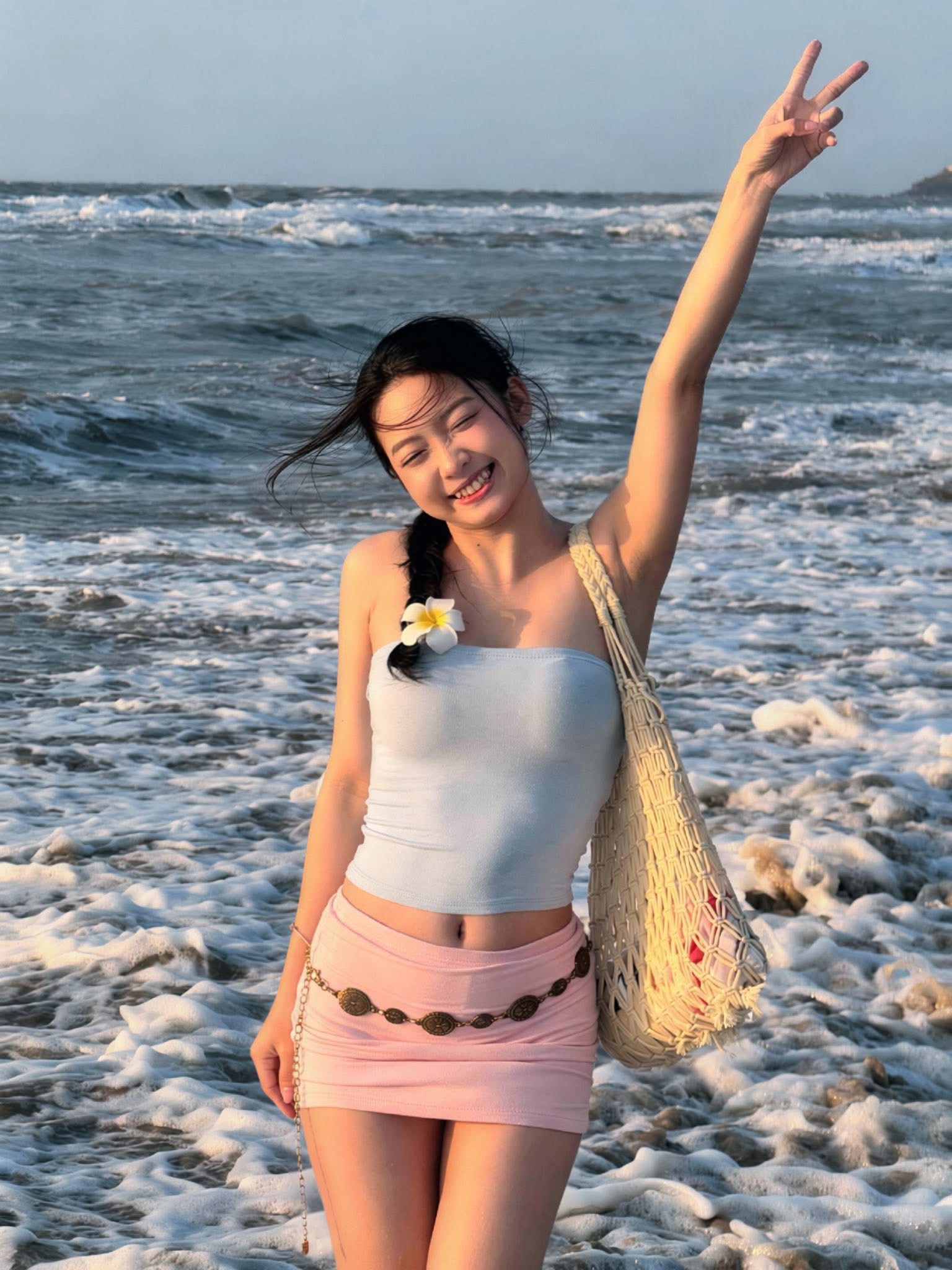 Hà Phi Yến chẳng cần bikini, một nụ cười đủ "gây bão" mạng- Ảnh 7.