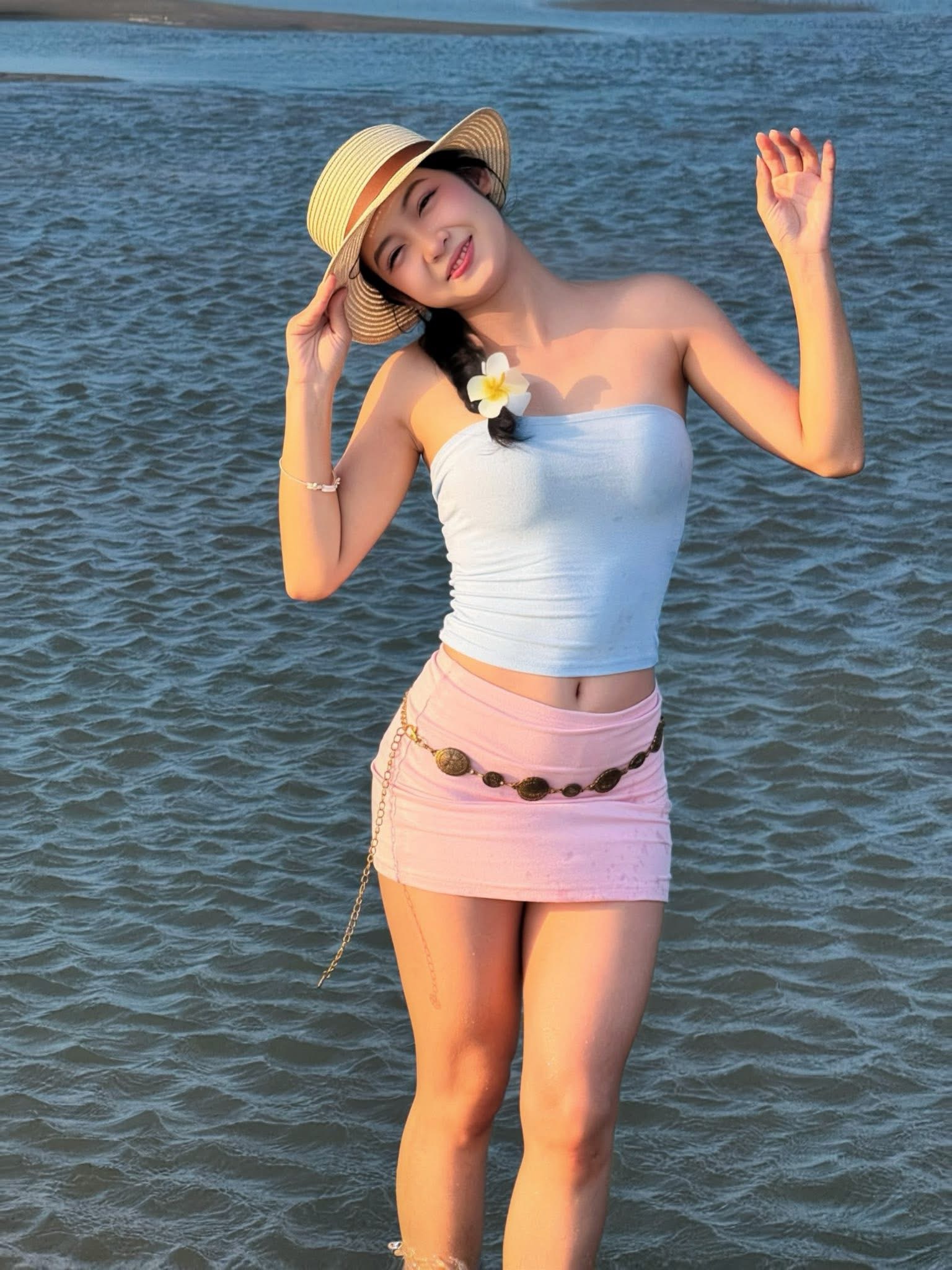 Hà Phi Yến chẳng cần bikini, một nụ cười đủ "gây bão" mạng- Ảnh 3.