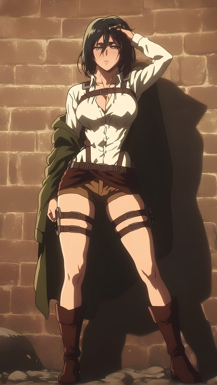 Ngắm trọn bộ ảnh Mikasa Ackerman: Nữ chiến binh quả cảm, cool ngầu bậc nhất Attack On Titan- Ảnh 2.