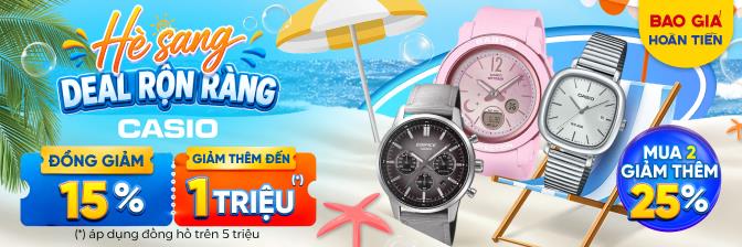 Đồng hồ Casio G-Shock và Casio Edifice, Vintage: Ưu đãi Summer Sale 2026- Ảnh 1.