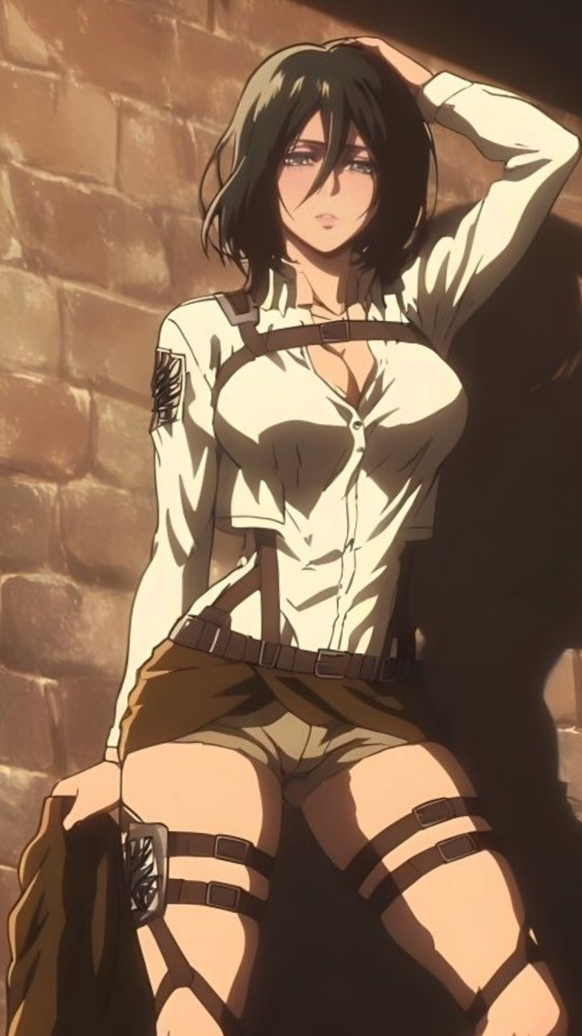 Ngắm trọn bộ ảnh Mikasa Ackerman: Nữ chiến binh quả cảm, cool ngầu bậc nhất Attack On Titan- Ảnh 1.
