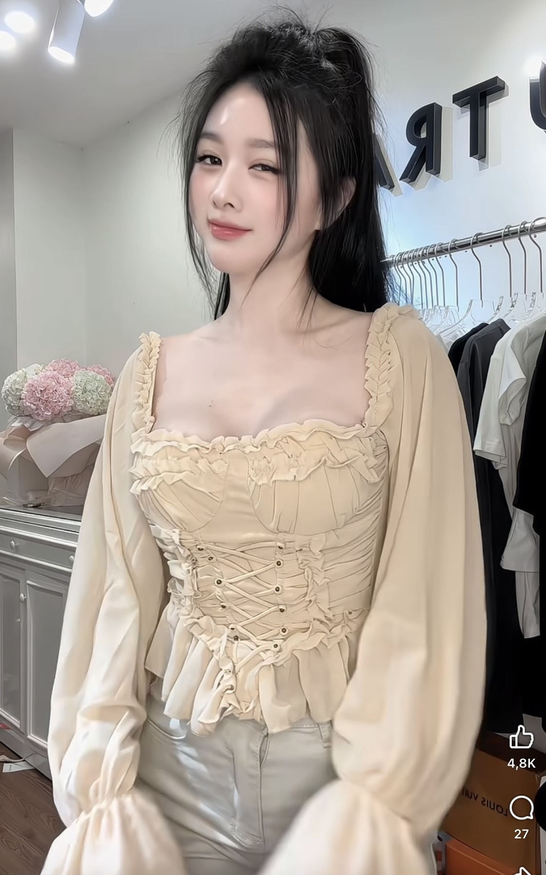 Cận cảnh nhan sắc "đốn tim" của cô chủ shop đồ online đang khiến hội anh em rần rần xin info- Ảnh 3.