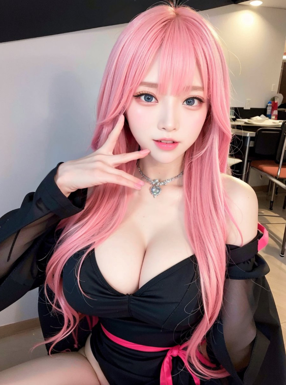 Đẹp hơn cả hot girl ngoài đời thực, nữ cosplayer AI gây sốt vì độ gợi cảm, hút hàng trăm nghìn follow- Ảnh 1.