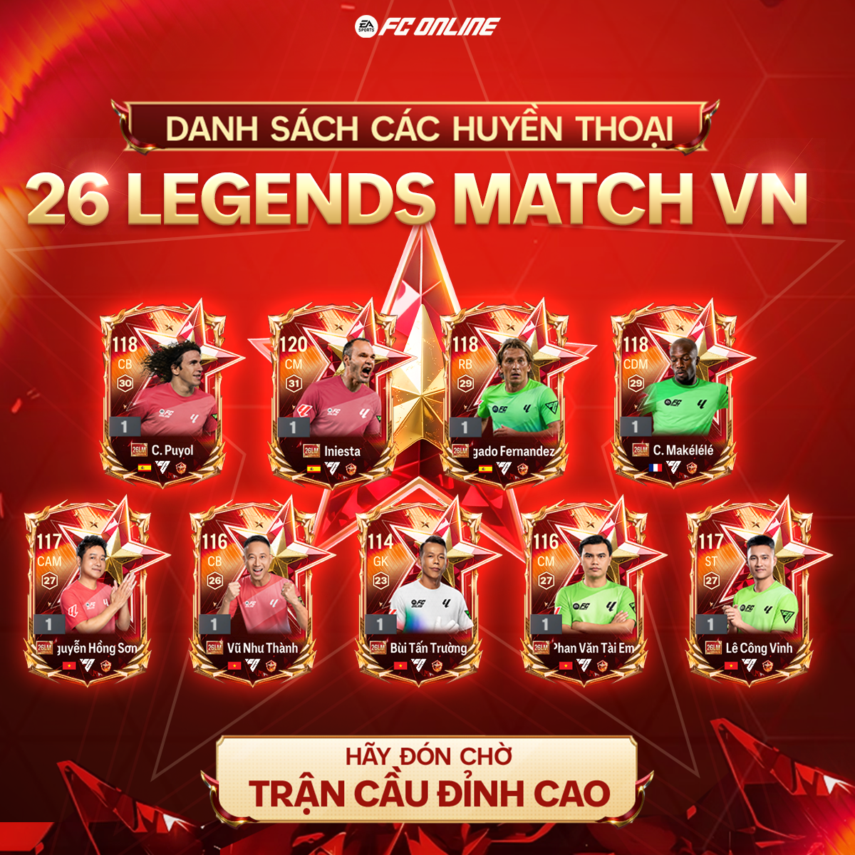 FC Online chơi lớn! Mời huyền thoại bóng đá quốc tế về Việt Nam tham gia giải đấu Legends Match- Ảnh 2. FC Online chơi lớn! Mời huyền thoại bóng đá quốc tế về Việt Nam tham gia giải đấu Legends Match- Ảnh 2.