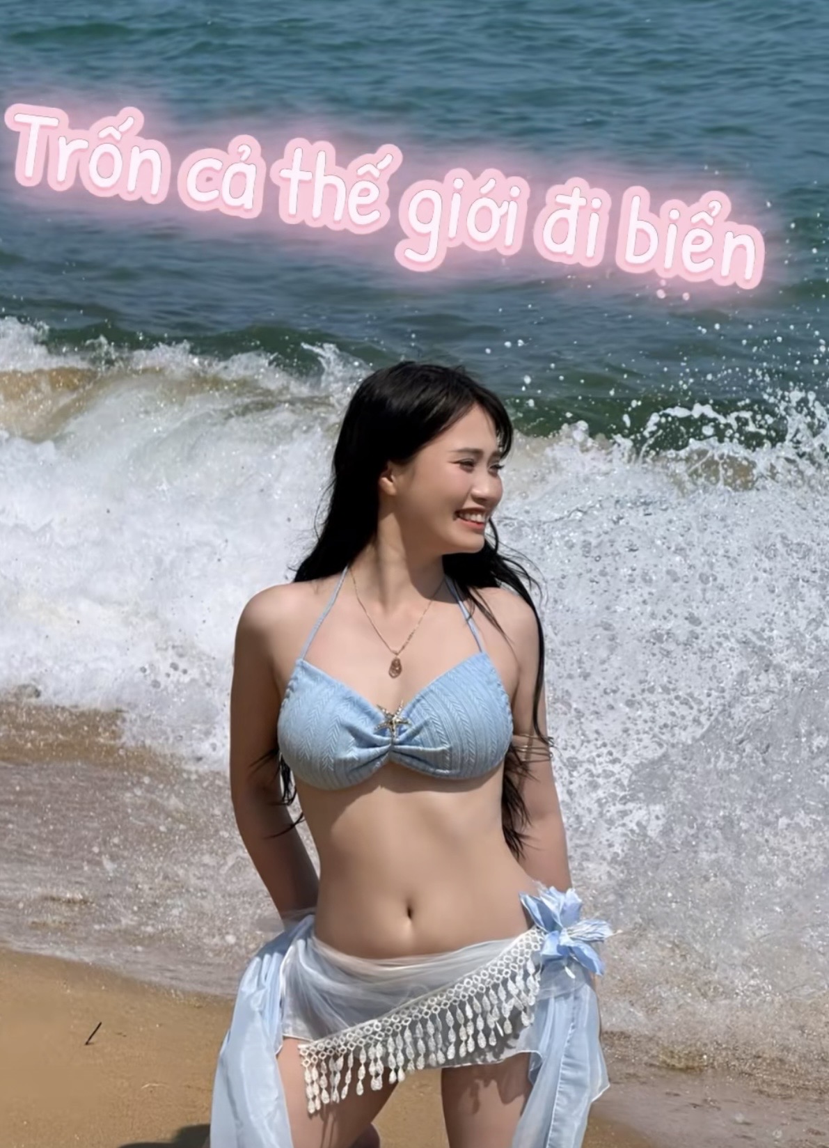 Từng viral với bộ ảnh đi biển, cô giáo mầm non hot TikTok định đi trốn và cái kết dở khóc dở cười- Ảnh 3.