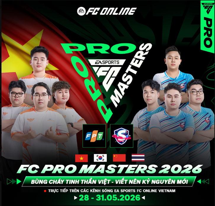 Thế hệ mới, khát vọng mới: Việt Nam hướng tới FC Pro Master 2026- Ảnh 1.