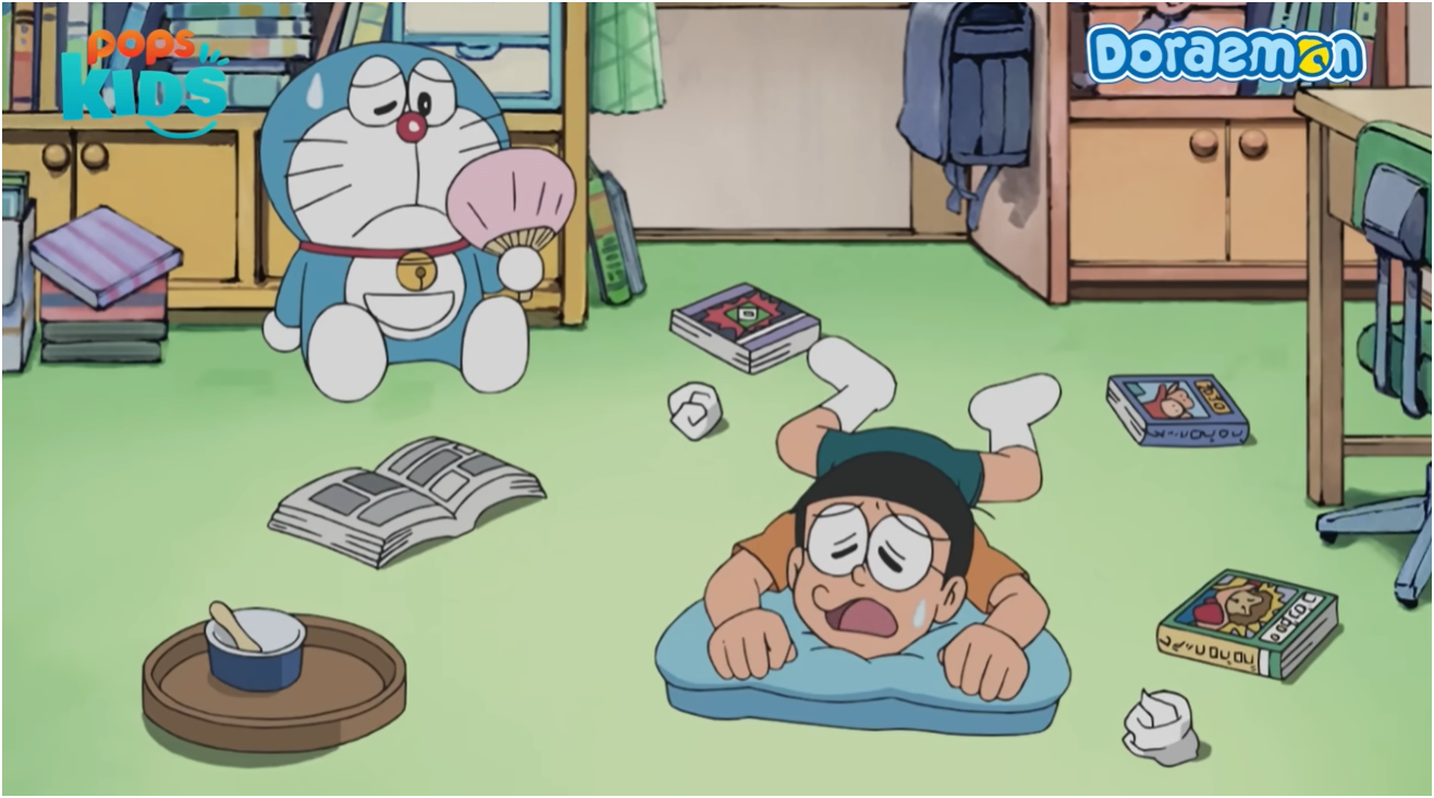 56 năm trước Doraemon đã có cách chống nắng nóng mà bây giờ người bình thường cũng có thể áp dụng được ngay tại nhà- Ảnh 1.