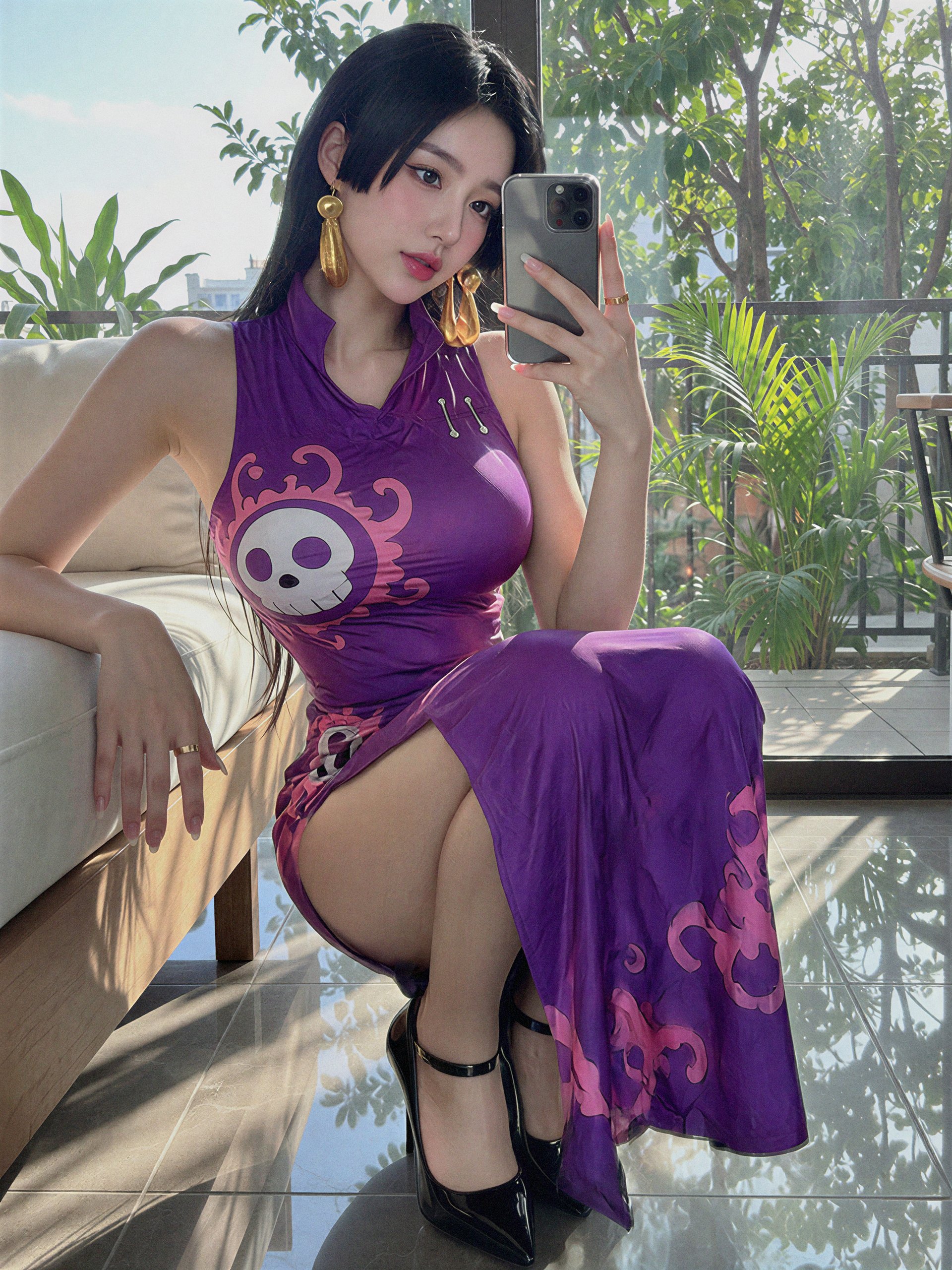 Cosplay Boa Hancock trong One Piece, nữ coser khiến anh em u mê vì quá giống nguyên tác- Ảnh 3.