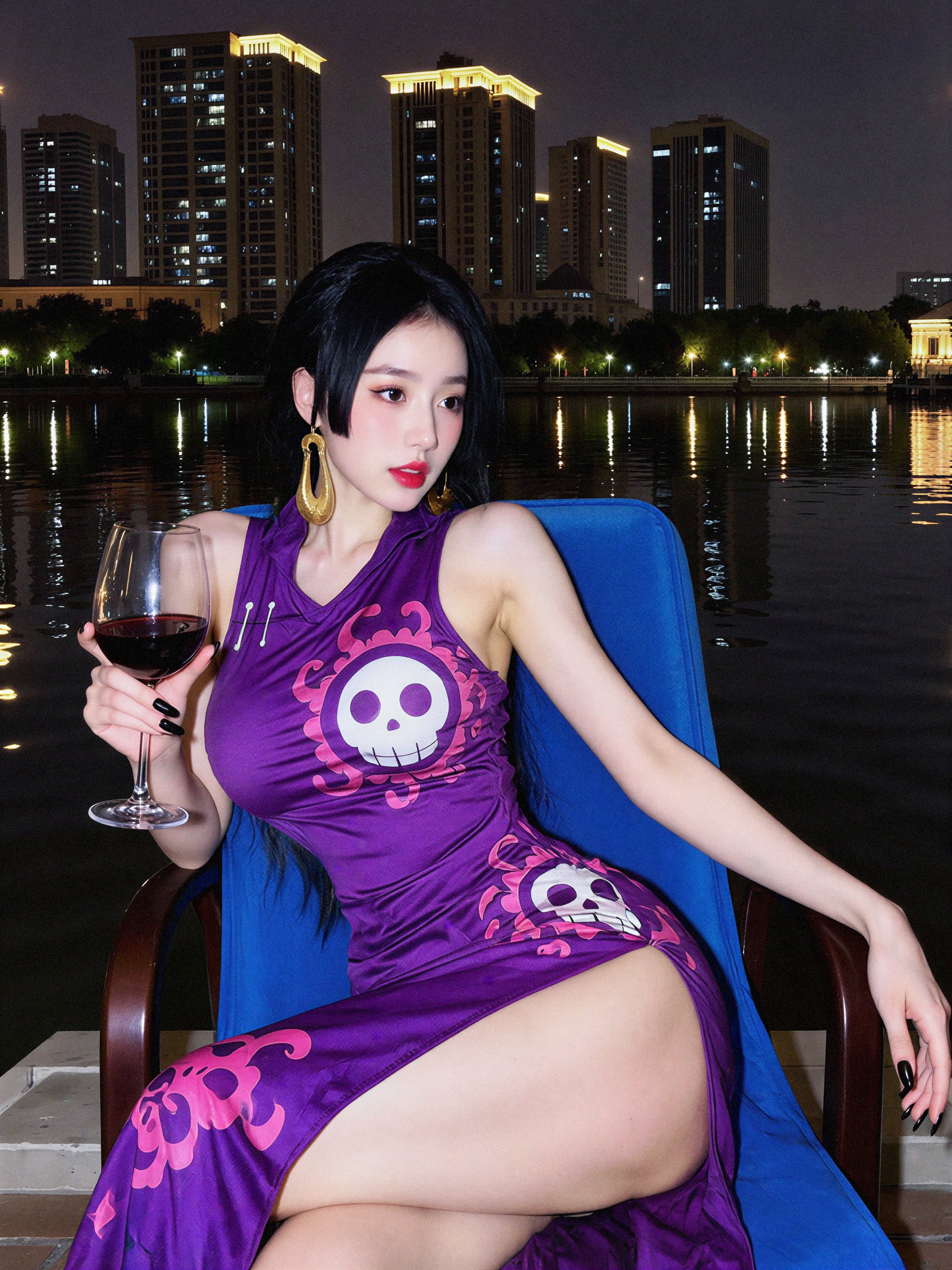 Cosplay Boa Hancock trong One Piece, nữ coser khiến anh em u mê vì quá giống nguyên tác- Ảnh 4.
