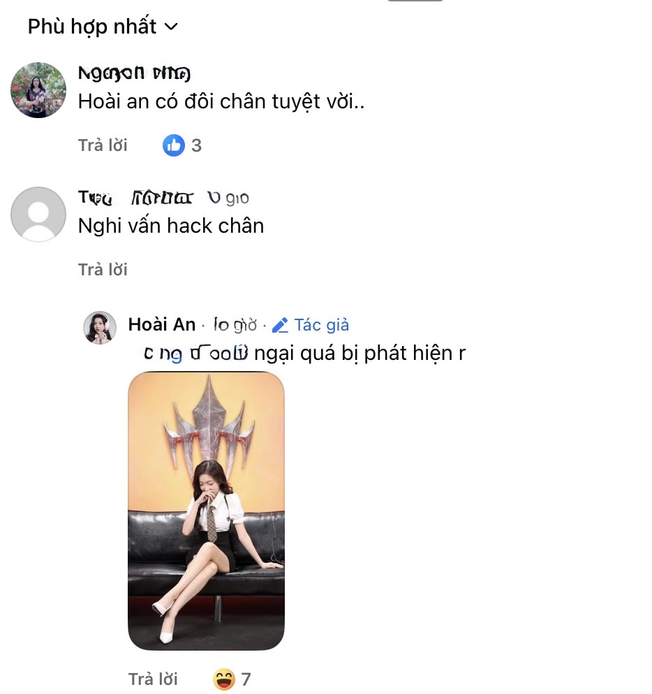MC Hoài An khoe khéo đôi chân cực phẩm, thẳng tắp đến nỗi dân tình nghi vấn "hack"- Ảnh 3.