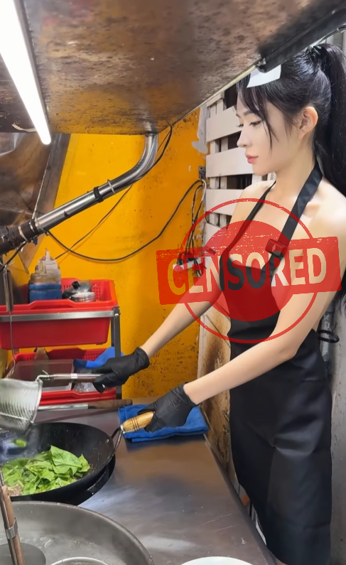 Ăn mặc phản cảm đứng bán "lẩu bò", chiêu trò marketing của hot girl xinh đẹp khiến CĐM không khỏi ngán ngẩm- Ảnh 2.
