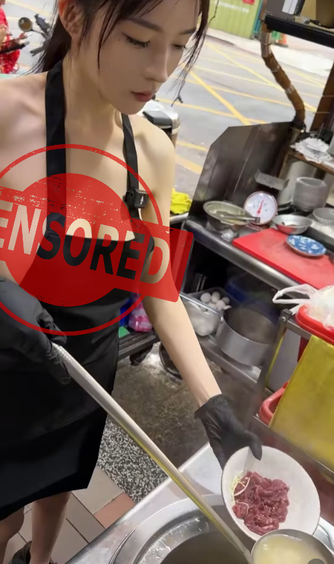 Ăn mặc phản cảm đứng bán "lẩu bò", chiêu trò marketing của hot girl xinh đẹp khiến CĐM không khỏi ngán ngẩm- Ảnh 5.