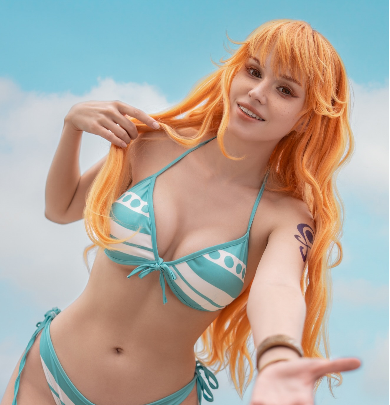 One Piece: Ngắm màn cosplay Nami "chuẩn không cần chỉnh" sau 2 năm timeskip- Ảnh 7.