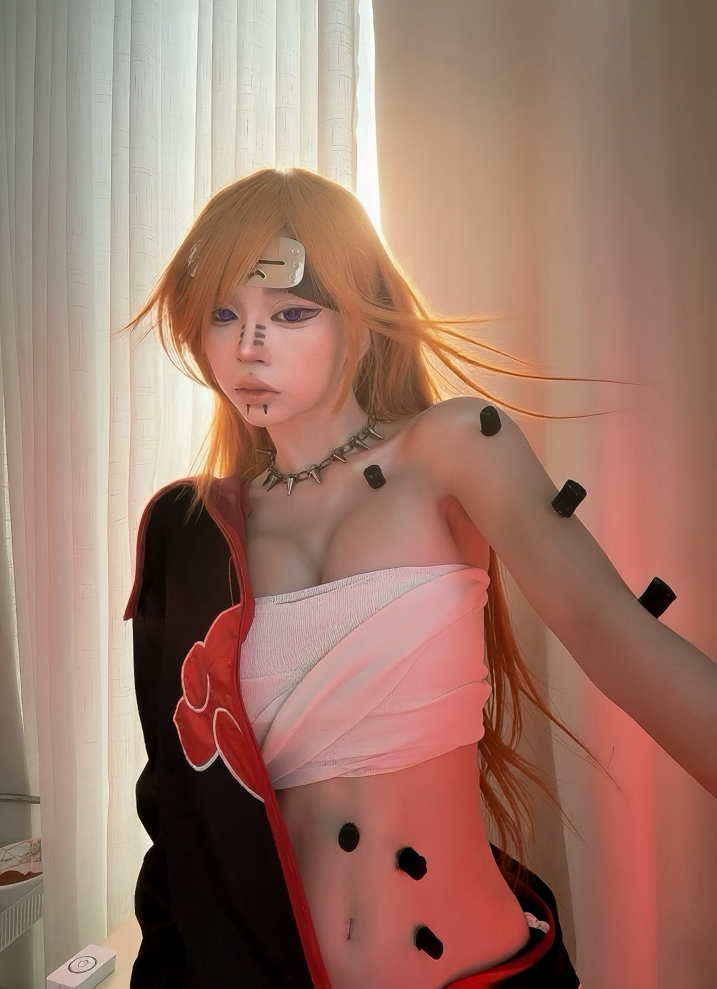 "Đốn tim" với màn hóa thân thành Pain của nữ coser đình đám Akari San- Ảnh 2.