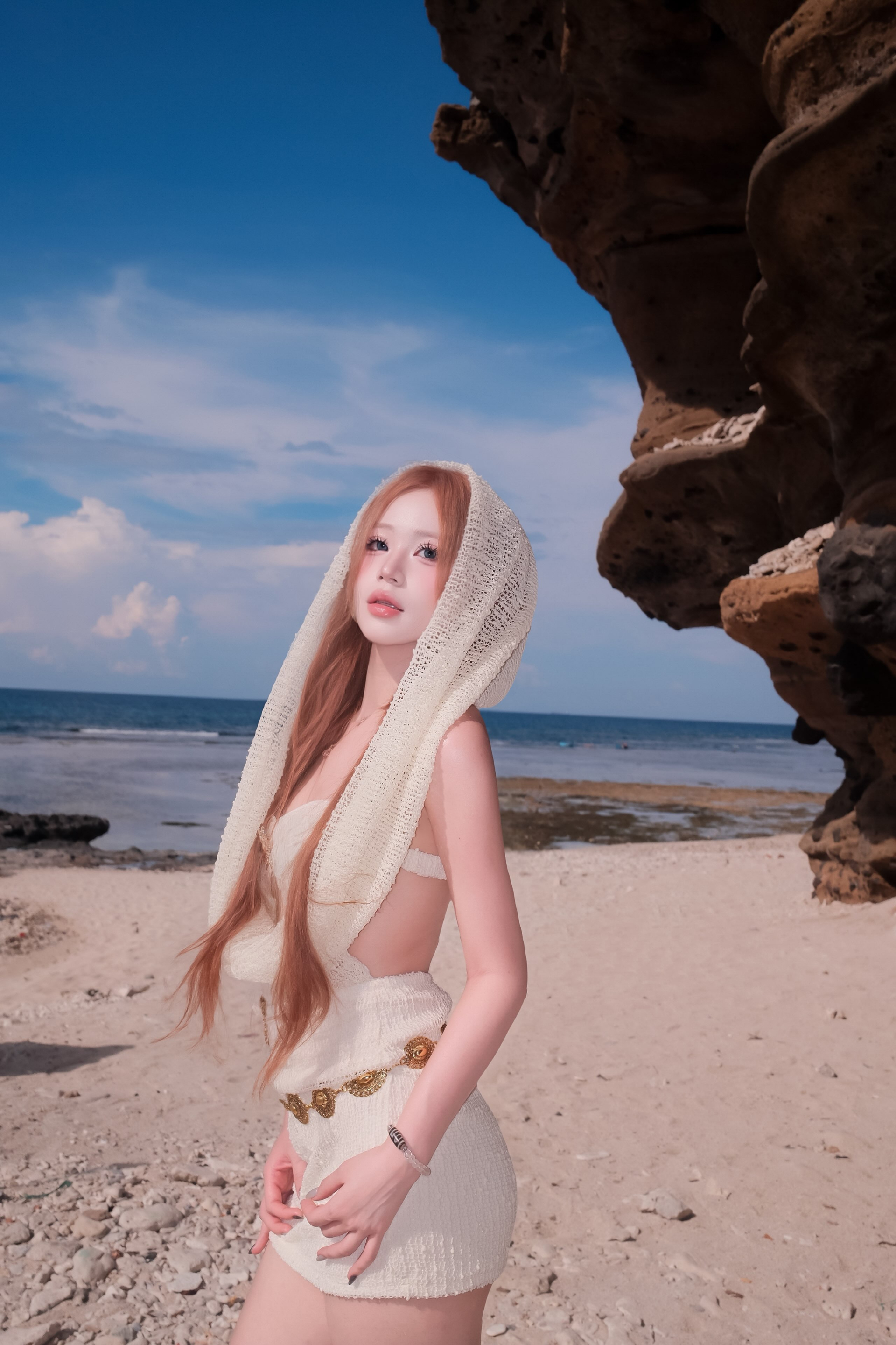 "Hô biến" Đảo Lý Sơn Việt Nam "lên ảnh" đẹp như phim, hot girl xinh đẹp khiến CĐM thích thú- Ảnh 4.