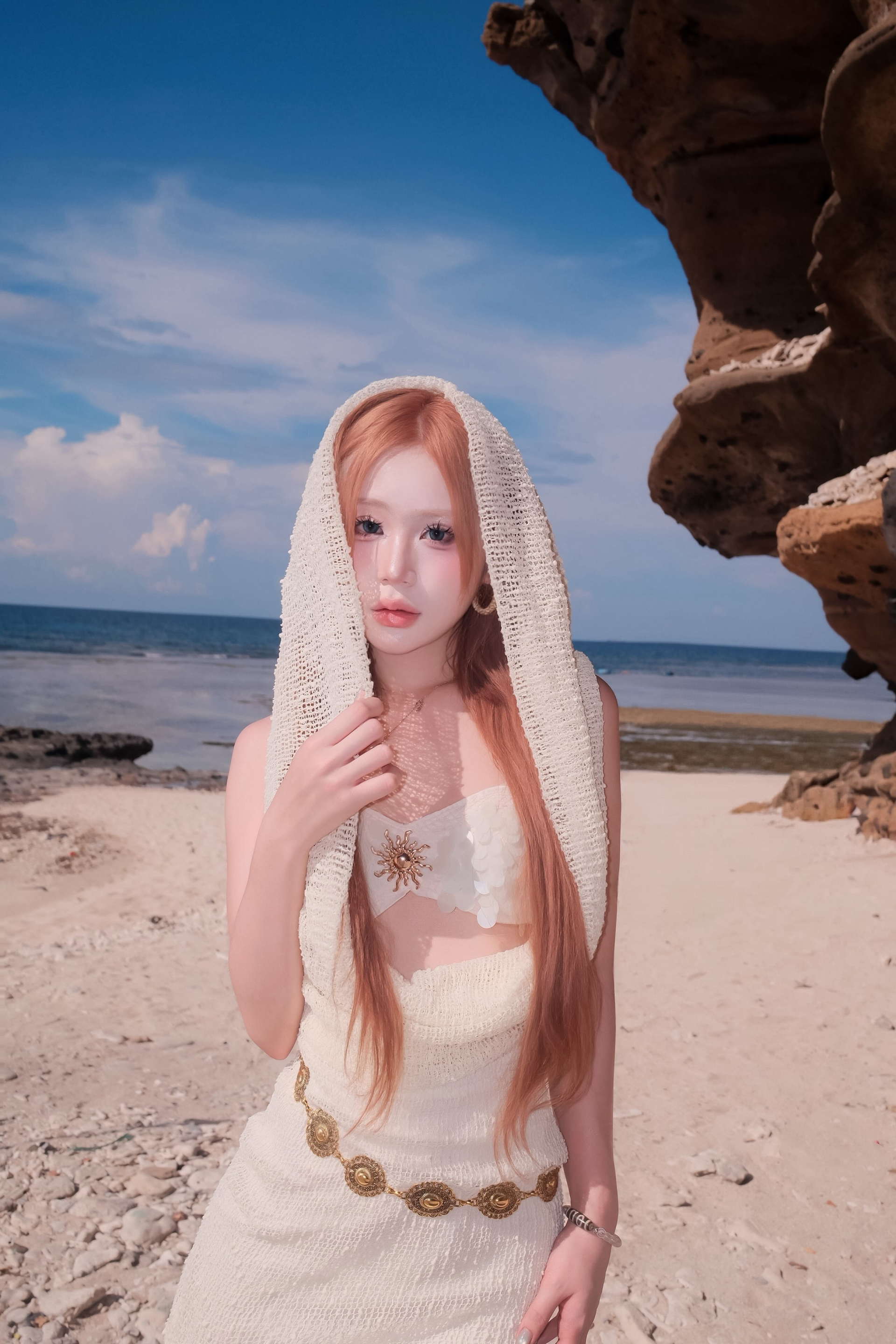 "Hô biến" Đảo Lý Sơn Việt Nam "lên ảnh" đẹp như phim, hot girl xinh đẹp khiến CĐM thích thú- Ảnh 3.